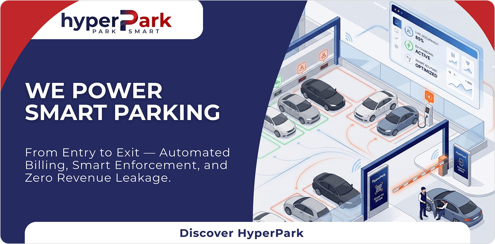 We power smart parking — automated billing, smart enforcement, and zero revenue leakage